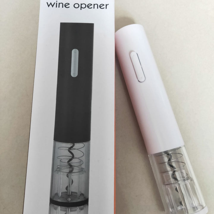 Electric Wine Opener Automatic Electric Wine Bottle Corkscrew Opener With Foil Cutter Wine Bottle Opener Kit