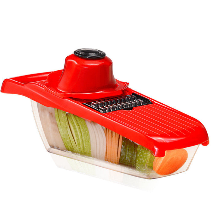 Multifunctional Vegetable Cutter & Grater with Hand Guard