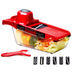 Multifunctional Vegetable Cutter & Grater with Hand Guard