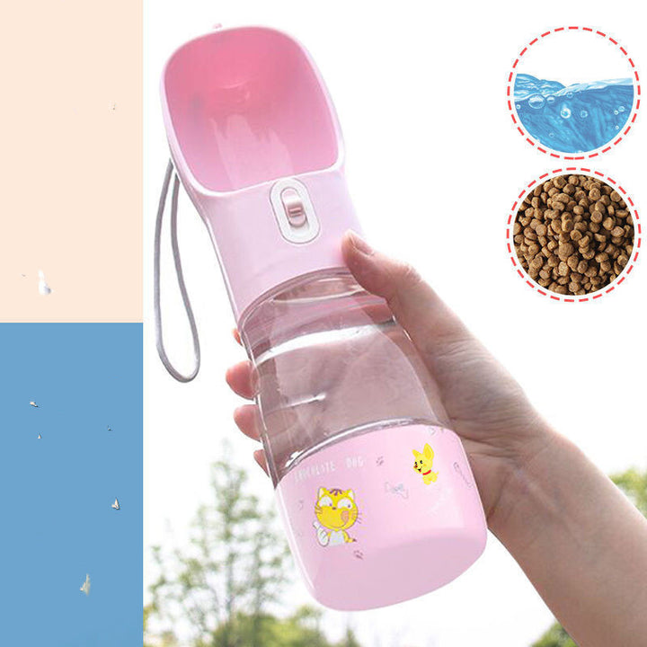 Pet Bottle Walking The Dog Out Kettle Dog Waterer