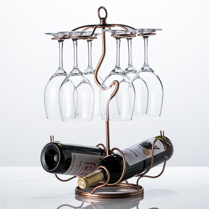 Upside down wine glass rack decoration wine glass rack European creative upside down wine glass rack wine glass hanging glass rack