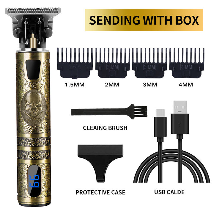 Get Salon-Worthy Style at Home with Our Rechargeable Hair Clipper - Your Ultimate Hair Grooming Solution!